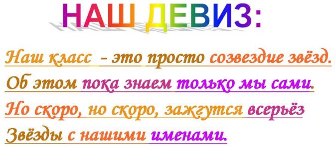 Девиз это. Наш класс. Наш девиз. Девиз нашего класса. Девиз Созвездие для класса.